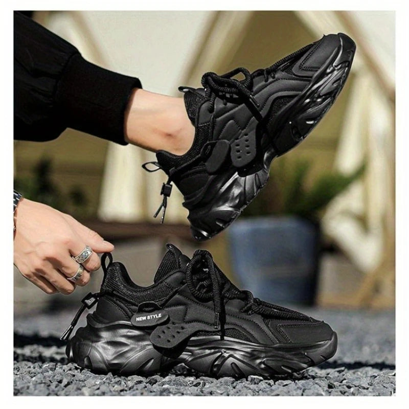 Men's Chunky Mesh Sneakers