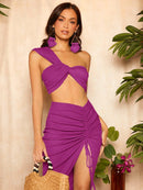 Conjunto Saia e Top Bijouxss - Ref: