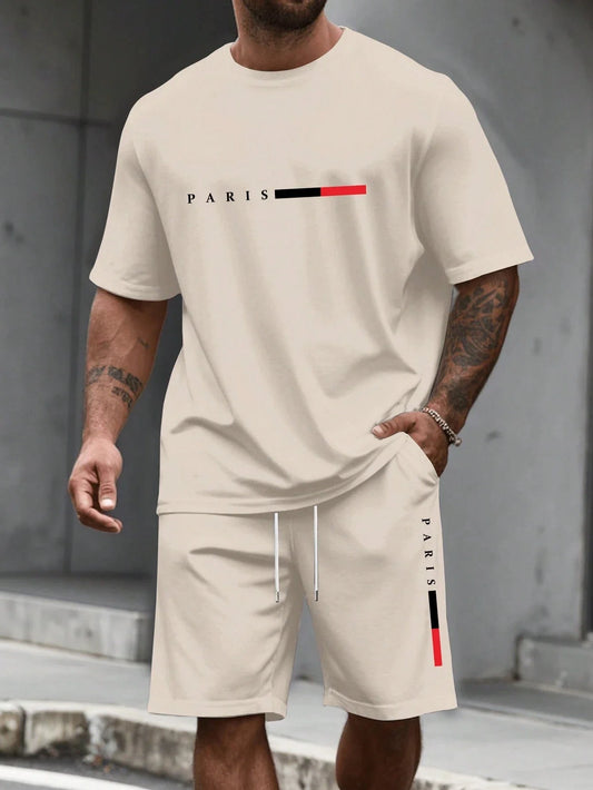 Men's 2-piece set (shirt and shorts)