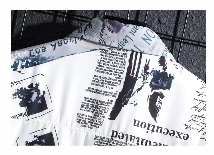 Men's Printed Beach Shirt