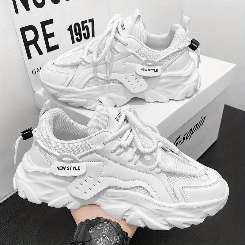 Men's Chunky Mesh Sneakers